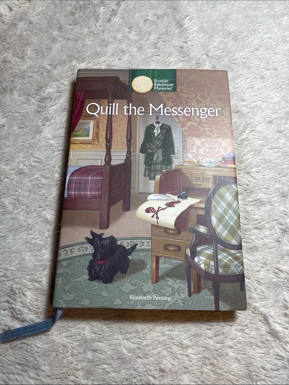 Quill the Messenger Hardcover Mystery Book -